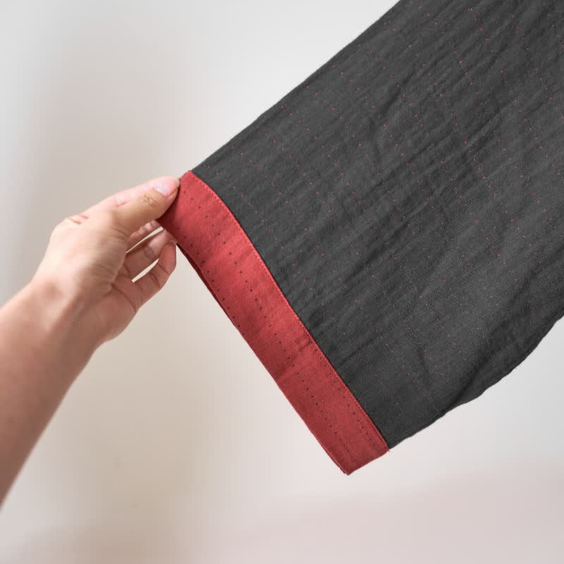 Ownkoti – Minimalistischer Kimono-Bademantel aus fester Baumwollgaze - image 6