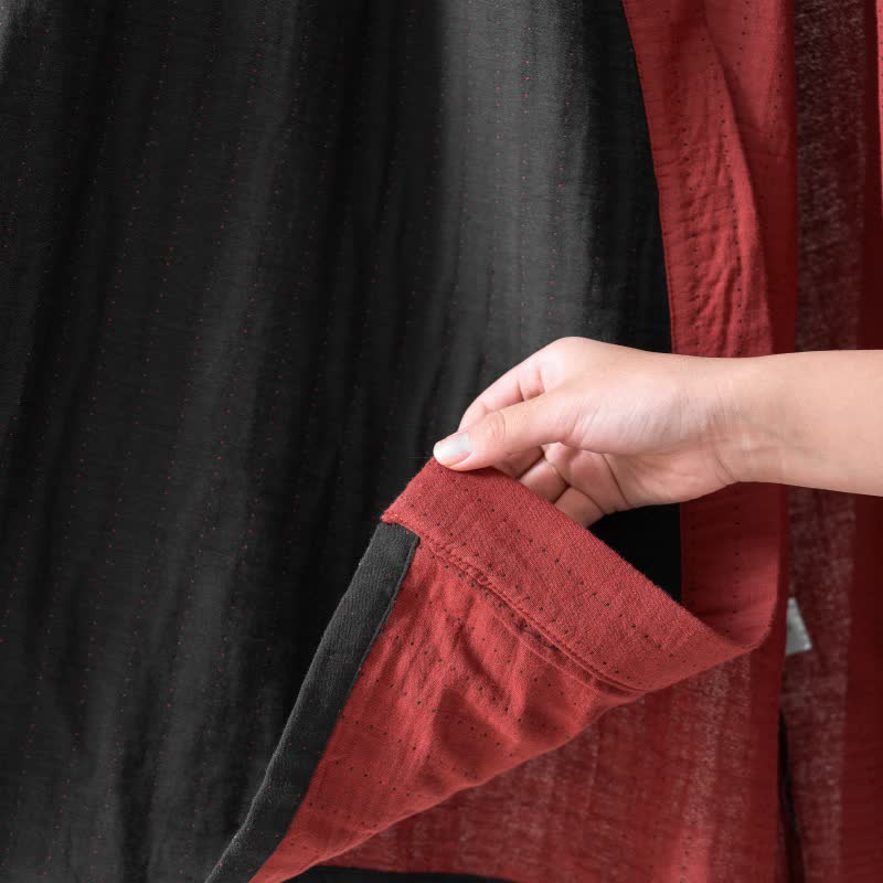 Ownkoti – Minimalistischer Kimono-Bademantel aus fester Baumwollgaze - image 7