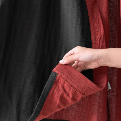 Ownkoti – Minimalistischer Kimono-Bademantel aus fester Baumwollgaze - image 7