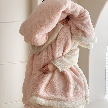 Ownkoti Bow Sherpa Wende-Überwurfdecke - image 9