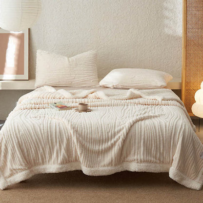 Ownkoti – Jacquard-Sherpa-Decke mit Baummuster - image 15