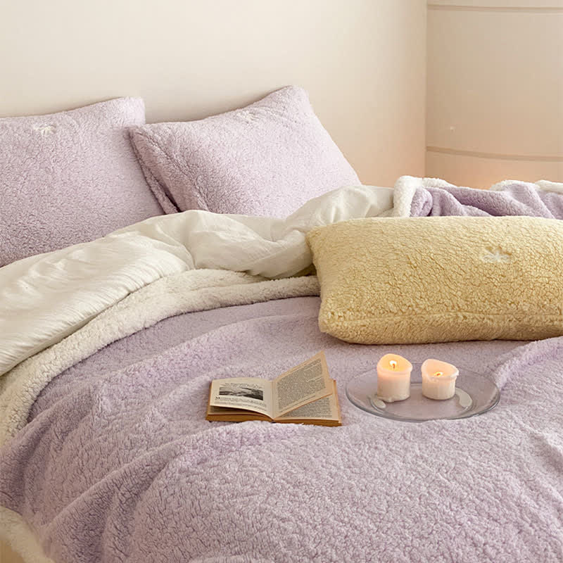 Ownkoti Bow Sherpa Wende-Überwurfdecke - image 20