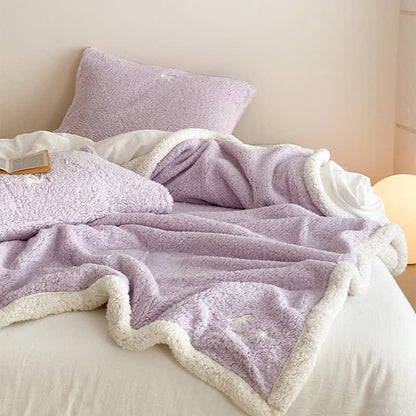 Ownkoti Bow Sherpa Wende-Überwurfdecke - image 17