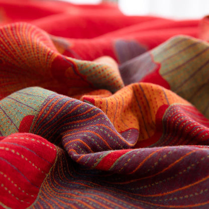 Ownkoti Bettwäsche aus reiner Baumwollgaze mit Ginkgoblatt-Motiv (4-teilig) - image 9