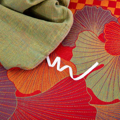 Ownkoti Bettwäsche aus reiner Baumwollgaze mit Ginkgoblatt-Motiv (4-teilig) - image 8