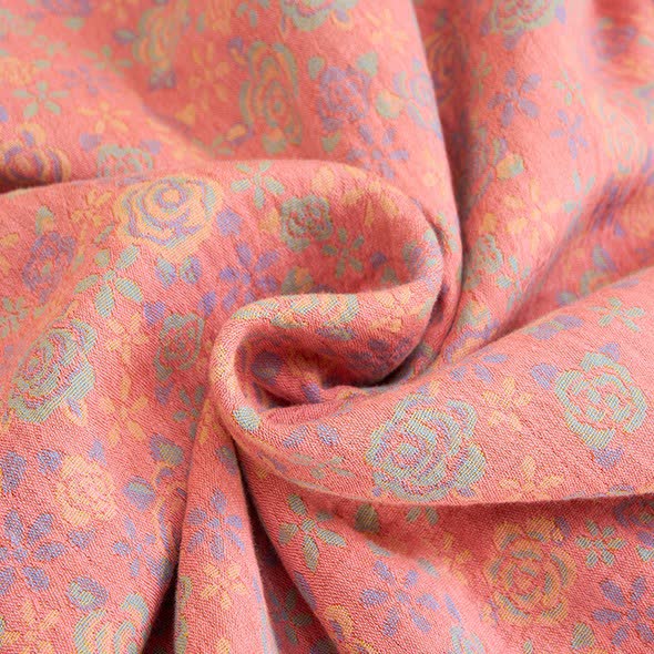 Ownkoti Plus Size Rosenfarbenes Nachthemd aus Baumwollgaze - image 8