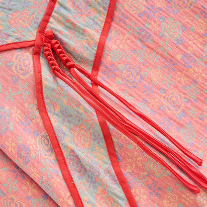 Ownkoti Plus Size Rosenfarbenes Nachthemd aus Baumwollgaze - image 4