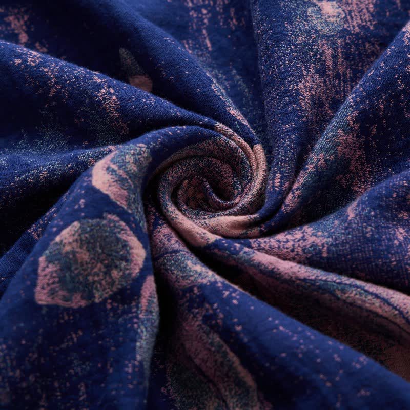 Ownkoti Traumhaftes, florales, Hanfu-inspiriertes Baumwoll-Nachthemd - image 7