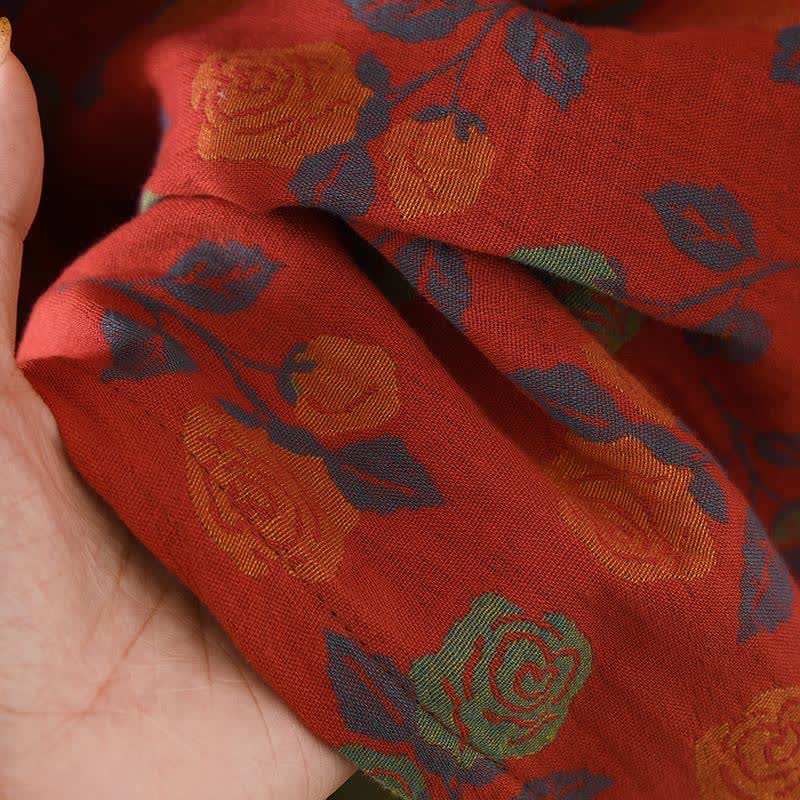 Ownkoti Rose Baumwollgaze Langarm-Nachthemd - image 5