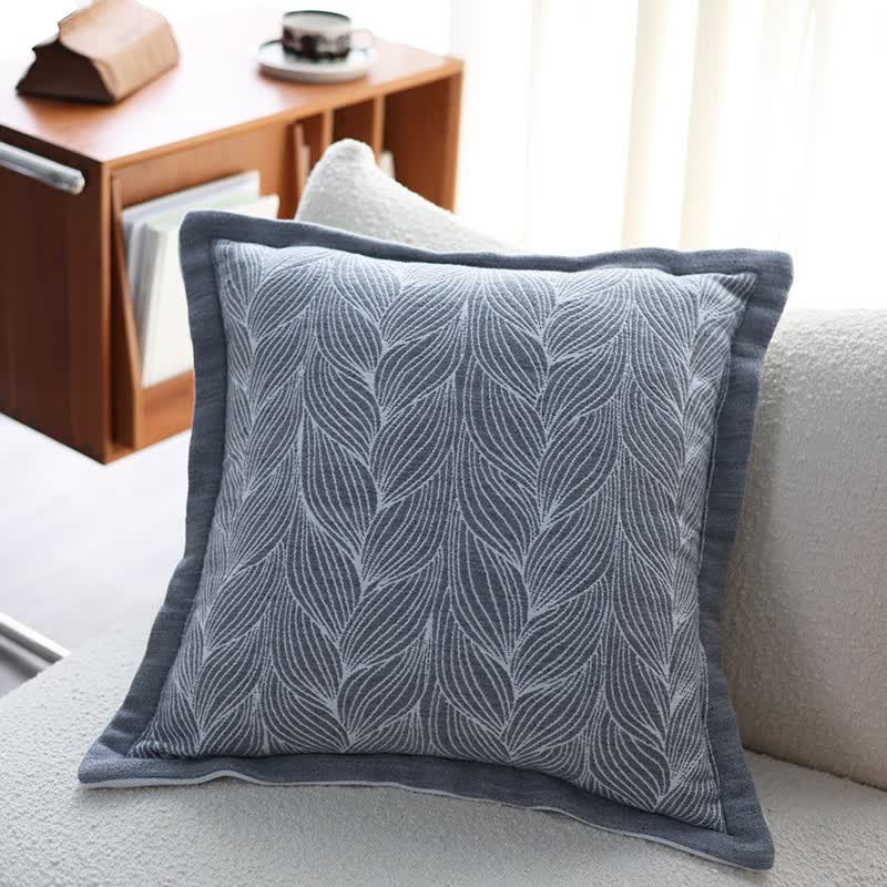 Ownkoti Künstlerische Blattstrickdecke - image 19