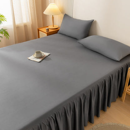 Ownkoti Bettrock-Spannbettlaken in Unifarben - image 10