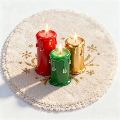 Ownkoti Weihnachtsteppich mit 3D-Effekt - image 4