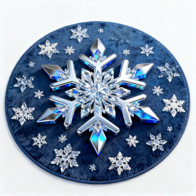 Ownkoti Weihnachtsteppich mit 3D-Effekt - image 2