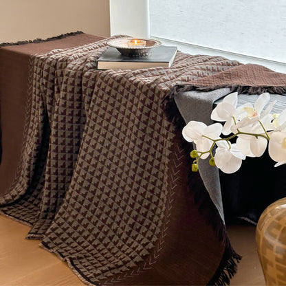 Ownkoti Vintage Baumwoll-Jacquard-Mehrzweckdecke - image 30