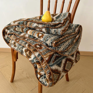 Ownkoti Flauschige Fleecedecke im Bohemian Chic - image 0
