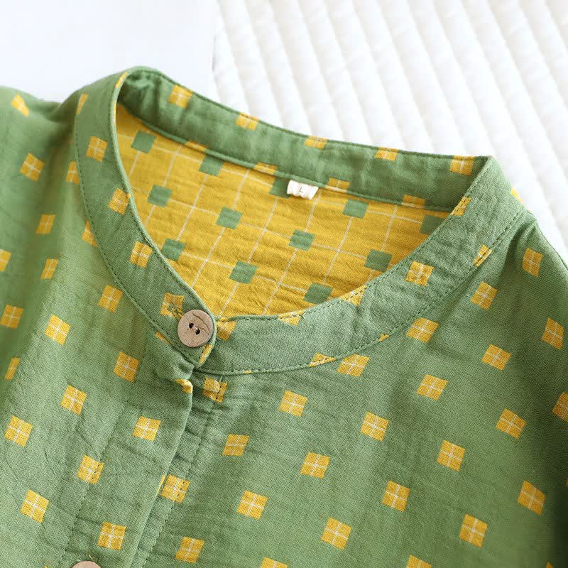 Ownkoti Loungewear aus Baumwollgaze mit langen Ärmeln - image 7