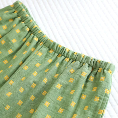 Ownkoti Loungewear aus Baumwollgaze mit langen Ärmeln - image 12