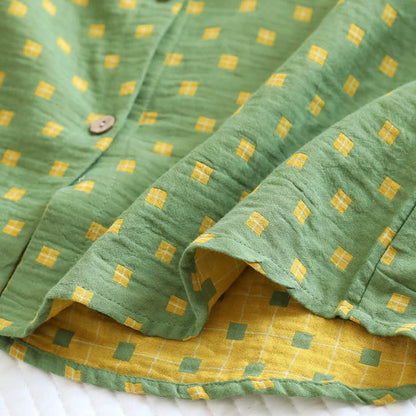 Ownkoti Loungewear aus Baumwollgaze mit langen Ärmeln - image 9