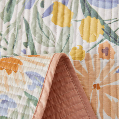 Ownkoti Baumwoll-Steppdecke mit Gartenblumenmuster - image 6