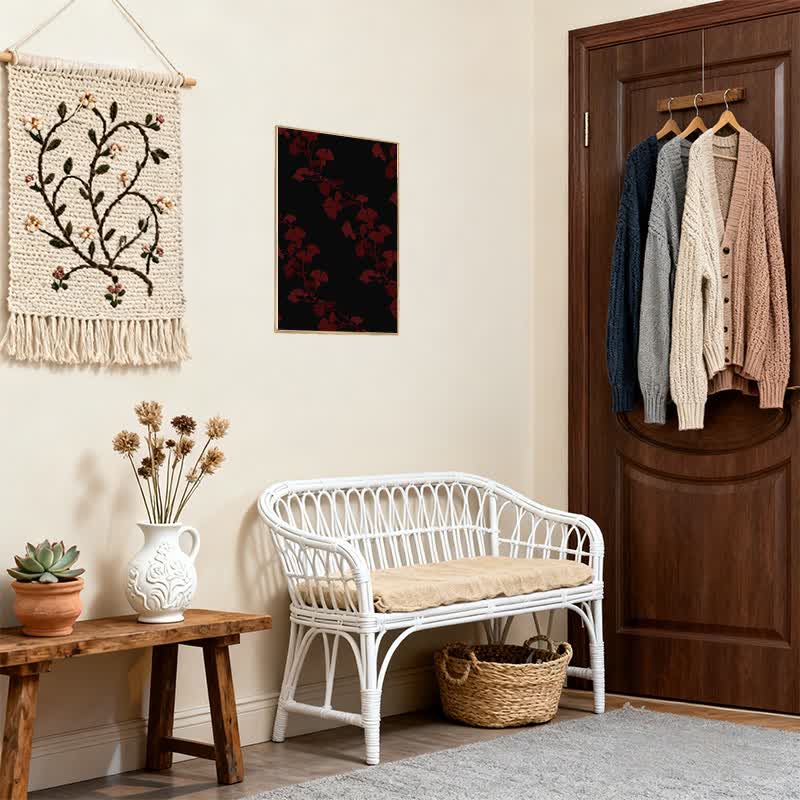 Ownkoti Großes Ginkgoblatt Dekoratives Gemälde - image 4