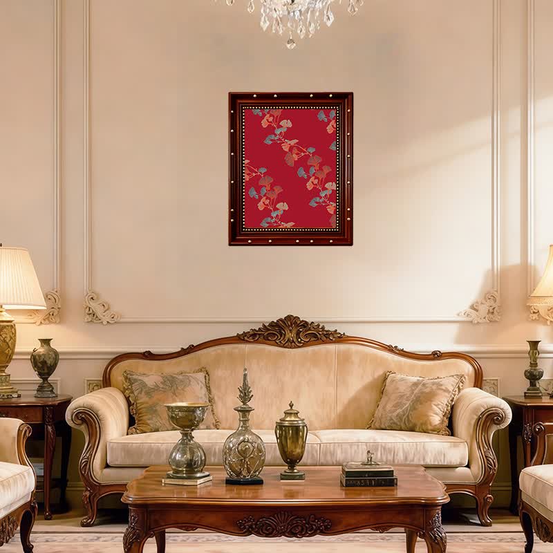 Ownkoti Ginkgo-Blatt-inspirierte dekorative Malerei - image 5