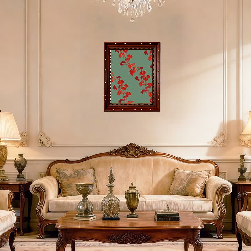 Ownkoti Ginkgo-Blatt-inspirierte dekorative Malerei - image 7