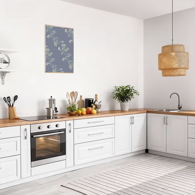 Ownkoti Ginkgo-Blatt-inspirierte dekorative Malerei - image 1