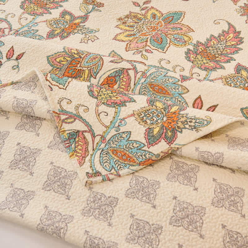 Ownkoti Stepp-Tagesdecken-Set aus natürlicher Baumwolle mit Paisley-Muster (3-teilig) - image 5