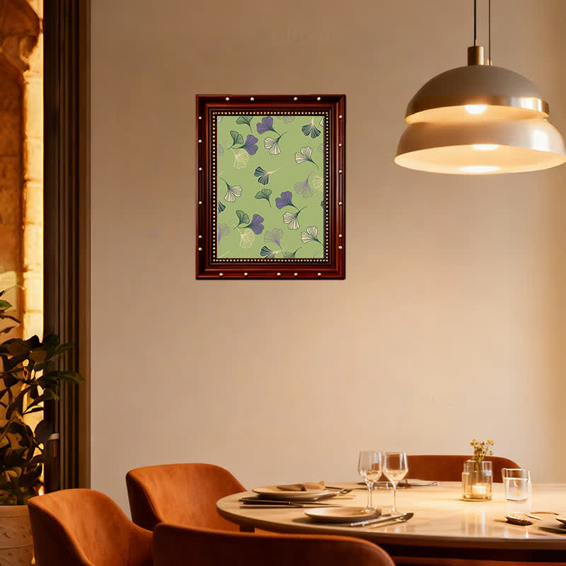 Ownkoti Golden Whisper Ginkgoblatt Dekorative Malerei - image 6