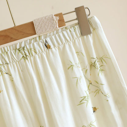 Ownkoti Orientalisch inspirierte Loungewear aus Bambus-Baumwolle mit Schmetterlingsmotiv - image 10