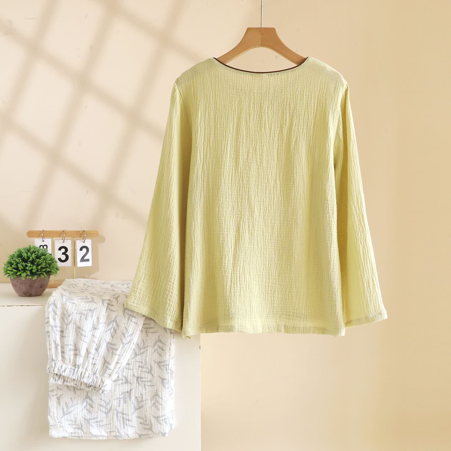 Ownkoti Loungewear aus orientalisch inspirierter Blattbaumwolle - image 5