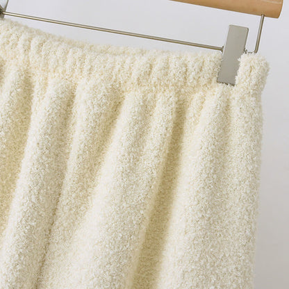 Ownkoti Loungewear-Set mit Erdbeermuster aus Sherpa-Fleece - image 9