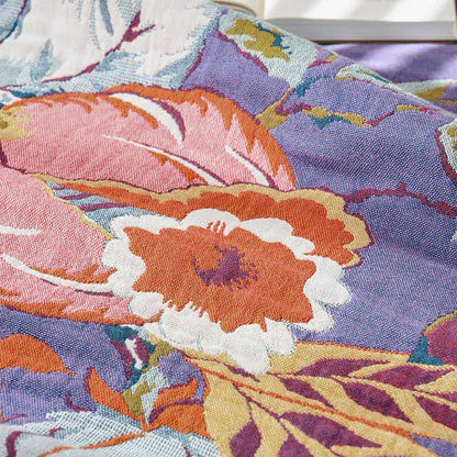Traumhafter, floraler Quilt aus reiner Baumwollgaze - image 4
