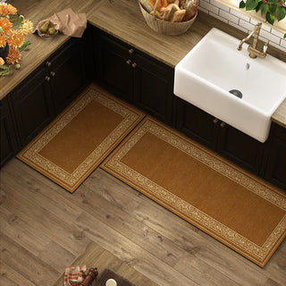 Ownkoti Diatom Mud Vintage Brown Küchenteppich - 60cm x 90cm+ 60cm x 180cm - image 0