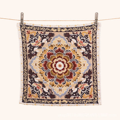 Ownkoti Retro Floral Baumwoll-Küchenhandtuch, saugfähig - image 4