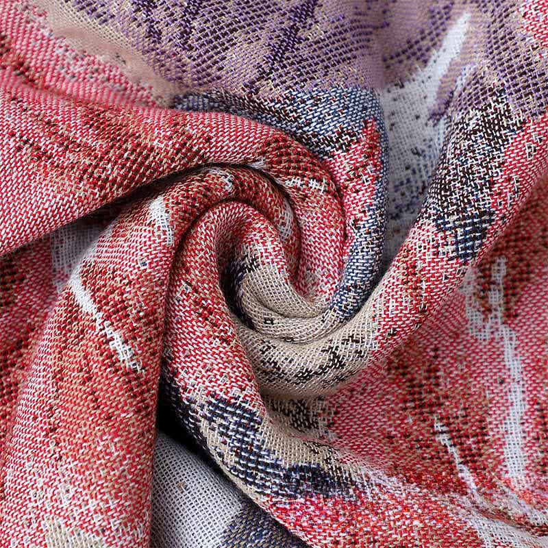 Ownkoti Luxuriöses, saugfähiges Küchenhandtuch aus Baumwolle mit Blumenmuster - image 6