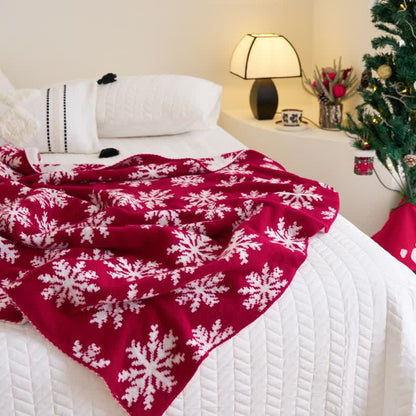 Ownkoti Weihnachtsstrickdecke - C - 150cm x200cm - image 5
