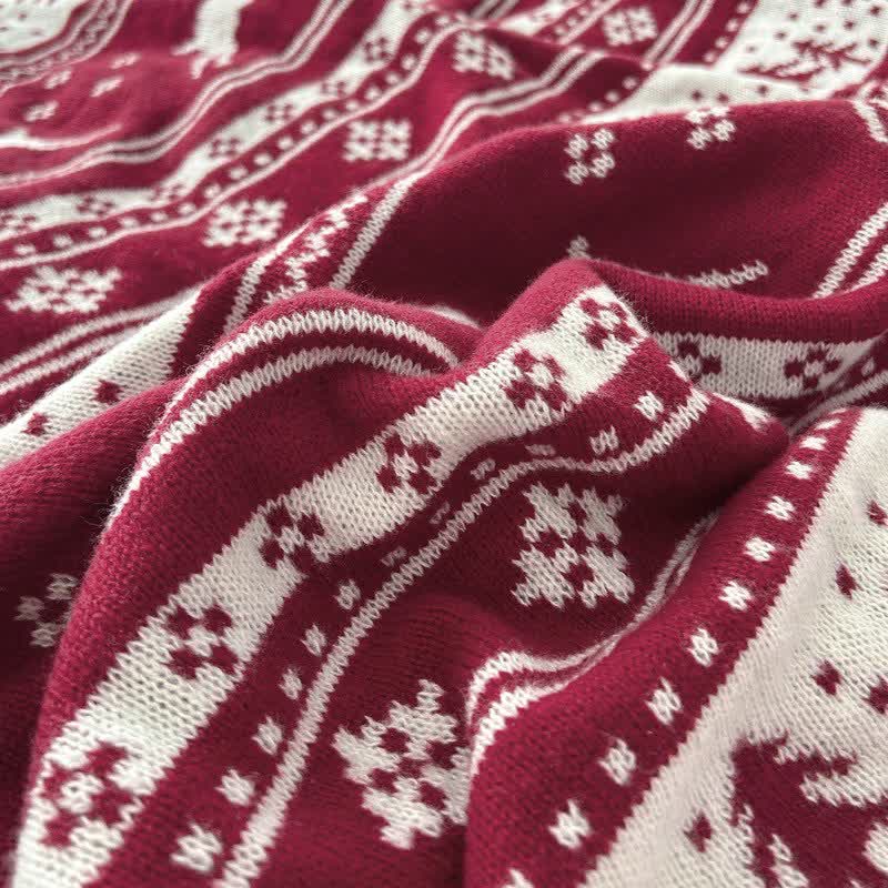 Ownkoti Weihnachtsstrickdecke - image 2