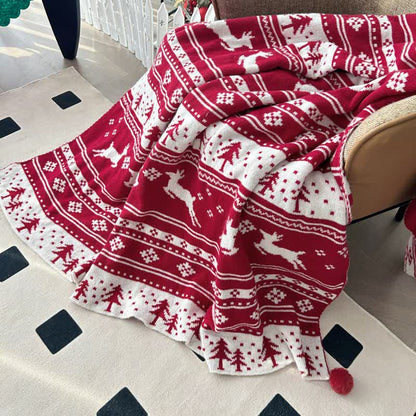 Ownkoti Weihnachtsstrickdecke - image 1