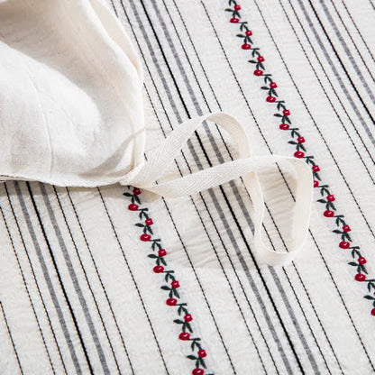 Ownkoti Fairycore Bettwäsche-Set aus bestickter Baumwolle (3-teilig) - image 5