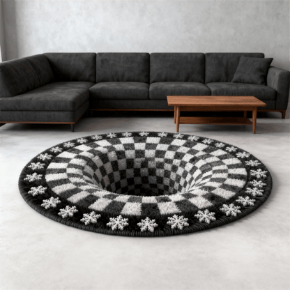 Ownkoti Black Hole 3D-karierter Teppich - image 5