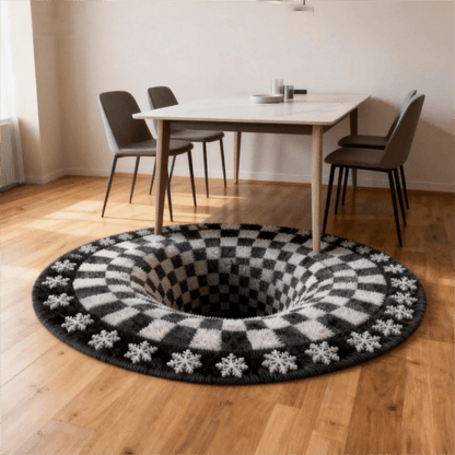 Ownkoti Black Hole 3D-karierter Teppich - image 4