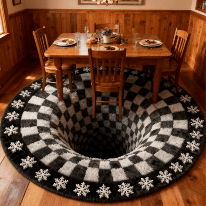 Ownkoti Black Hole 3D-karierter Teppich - image 2