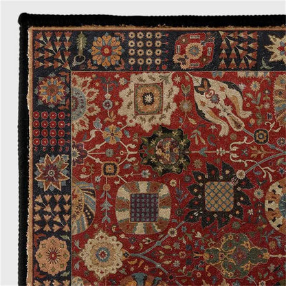 Ownkoti Vintage Perser-Rechteck-Waschbarer Teppich - image 5