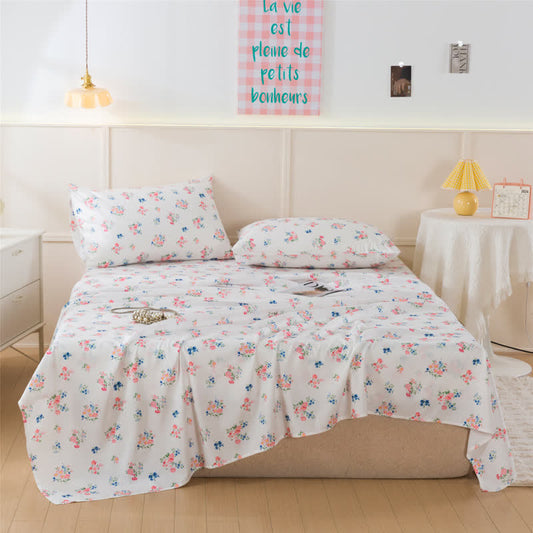 Bettwäsche-Set „Süßes Cottagecore Mini-Rosenmuster“ - König - image 0