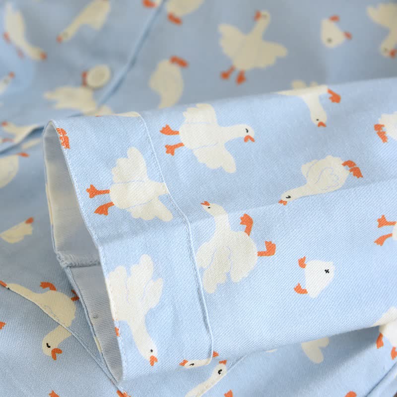 Loungewear-Set aus gebürsteter Baumwolle von Goose - image 6