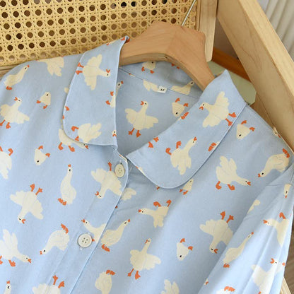 Loungewear-Set aus gebürsteter Baumwolle von Goose - image 3