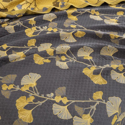 Wendbare Tagesdecke aus Bio-Baumwolle mit Ginkgo-Blatt - image 33