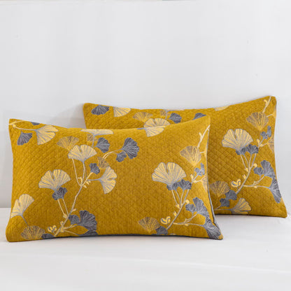 Wendbare Tagesdecke aus Bio-Baumwolle mit Ginkgo-Blatt - image 38