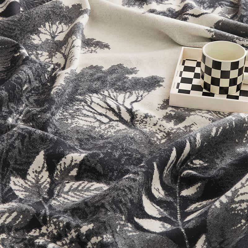 Jacquard-Retro-Multifunktionsdecke - image 9